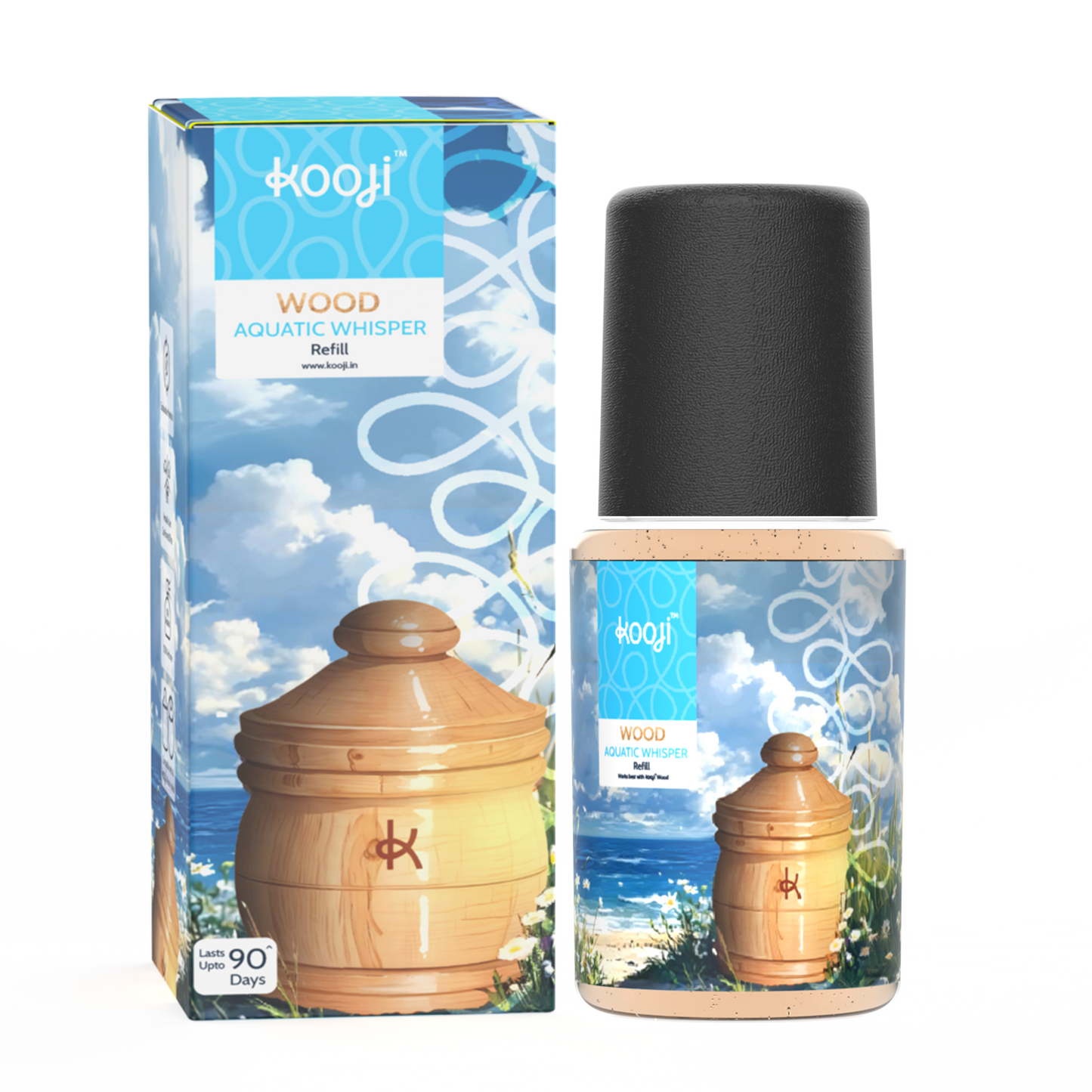 Kooji Wood Refill Aquatic Whisper
