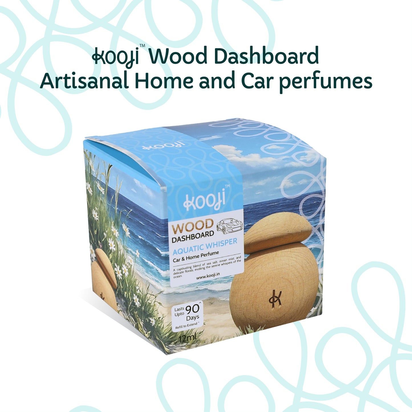 Kooji Wood Dashboard Aquatic Whisper