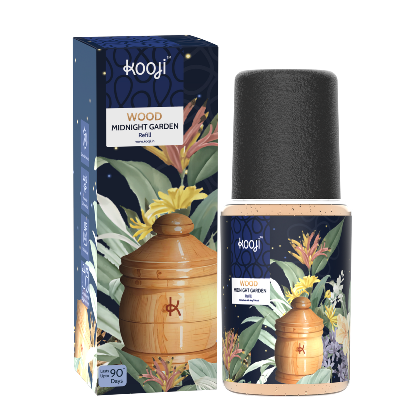 Kooji Wood Refill Midnight Garden