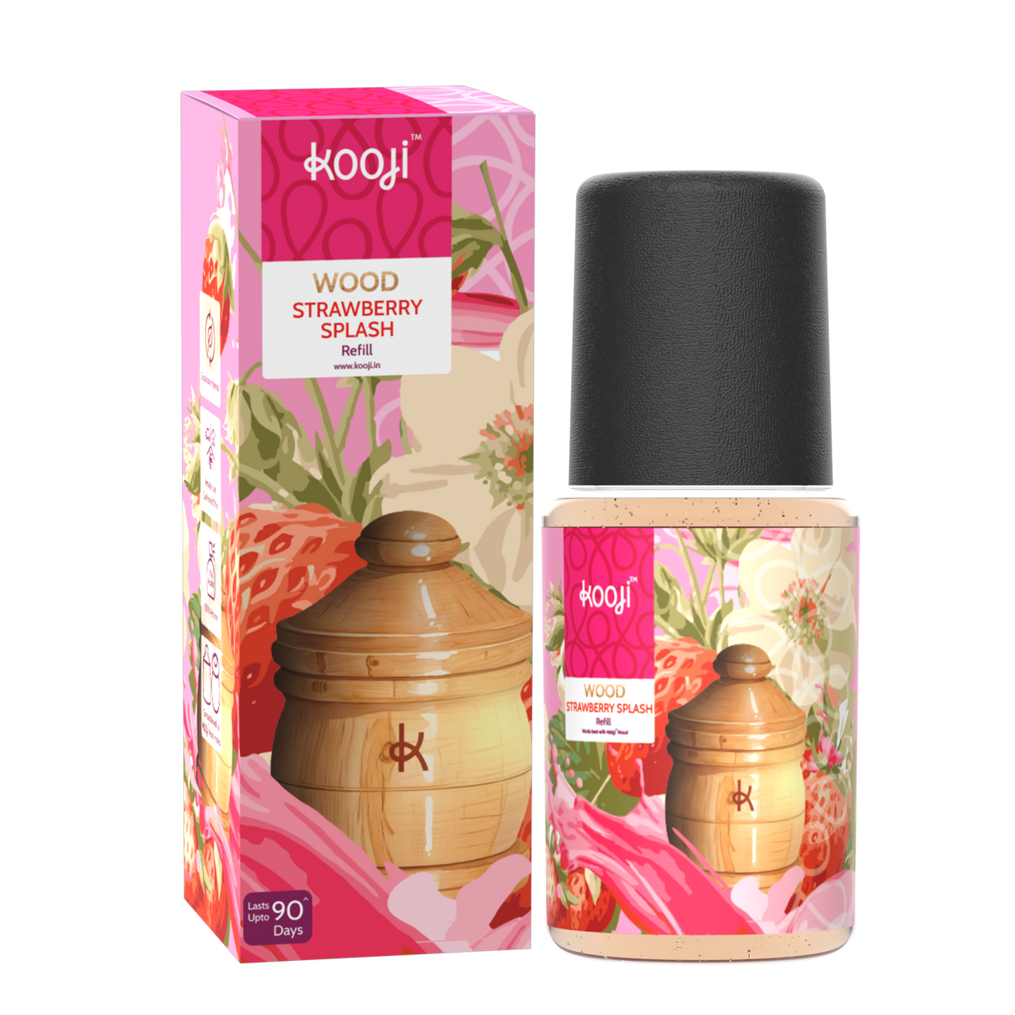 Kooji Wood Refill Strawberry Splash