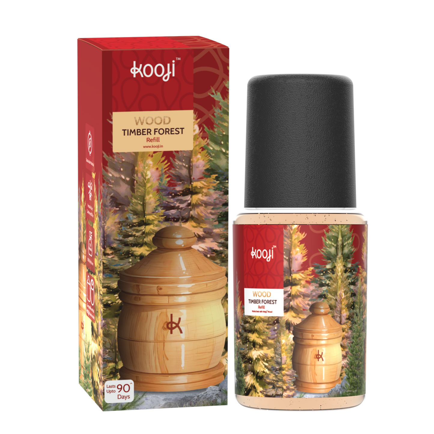 Kooji Wood Refill Timber Forest