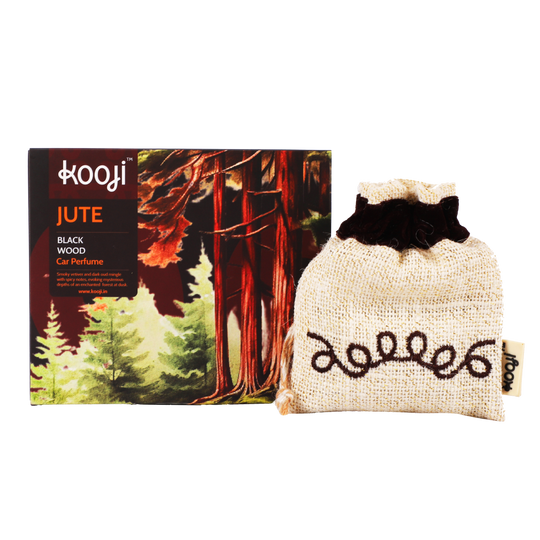 Kooji Jute Black Wood