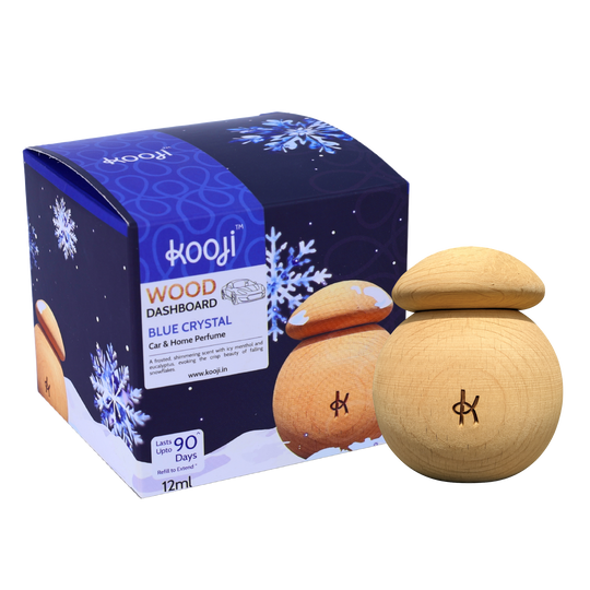 Kooji Wood Dashboard Blue Crystal