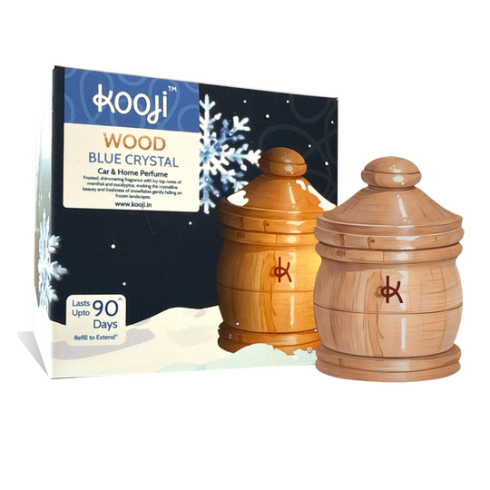 Kooji Wood Blue Crystal