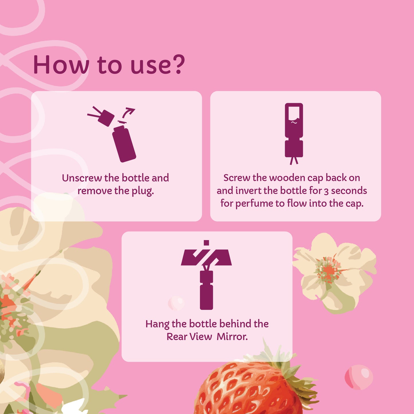 Kooji Pendant Strawberry Splash